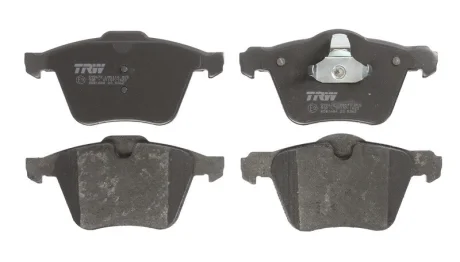 Комплект гальмівних колодок передн, VOLVO S60 II, S80 II, V60 I, V70 II, V70 III, XC70 I, XC70 II FORD GALAXY II, GALAXY MK II, S-MAX 1.5-4.4 01.01-12.18 TRW GDB1684