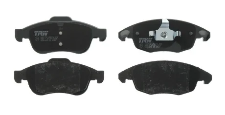 Комплект гальмівних колодок передн, DS DS 4 CITROEN BERLINGO, BERLINGO MULTISPACE, C4 GRAND PICASSO I, C4 II, C4 PICASSO I, DS4, DS5 PEUGEOT 5008, 5008 I, PARTNER 1.2-Electric 10.06- TRW GDB1690