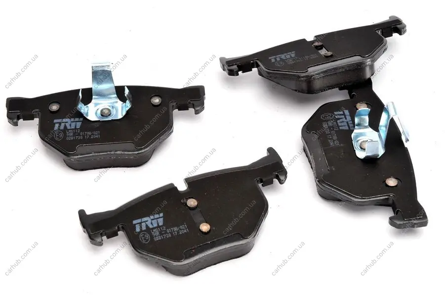 Комплект гальмівних колодок задн, BMW X5 (E70), X5 (F15, F85), X6 (E71, E72), X6 (F16, F86) 2.0-3.0D 10.06-07.19 TRW GDB1730 (фото 1)