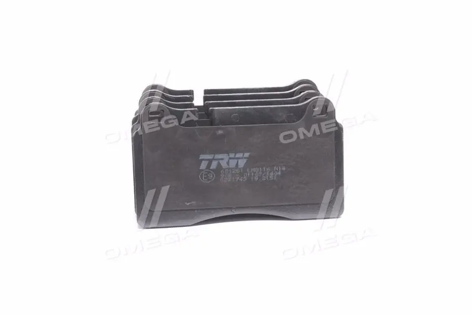 Комплект гальмівних колодок передн, CHEVROLET CORVETTE LAND ROVER RANGE ROVER III, RANGE ROVER SPORT I 2.7D-6.2 02.05-12.19 TRW GDB1743 (фото 1)