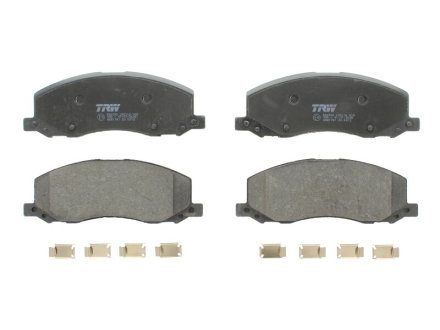 Тормозные колодки, дисковые TRW GDB1781 (фото 1)