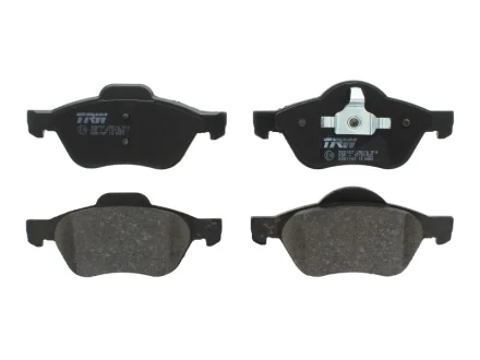 Комплект гальмівних колодок передн, RENAULT LAGUNA, LAGUNA II, LAGUNA III, SCENIC II, TWINGO II, WIND 1.2-3.0D 03.01-12.15 TRW GDB1787