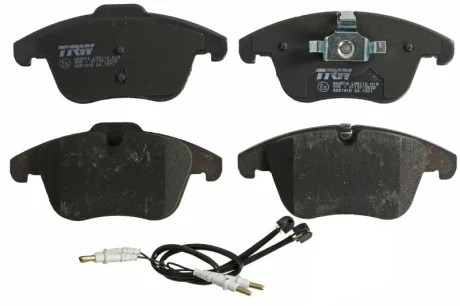 Комплект гальмівних колодок передн, CITROEN C5 III PEUGEOT 407, 508, 508 I 1.6-2.2D 05.04- TRW GDB1818
