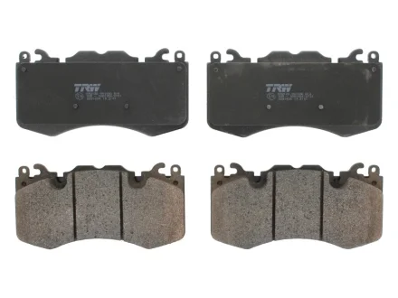 Комплект гальмівних колодок передн, LAND ROVER DEFENDER, DISCOVERY IV, DISCOVERY V, RANGE ROVER III, RANGE ROVER IV, RANGE ROVER SPORT I, RANGE ROVER SPORT II 2.0-5.0 04.09- TRW GDB1834