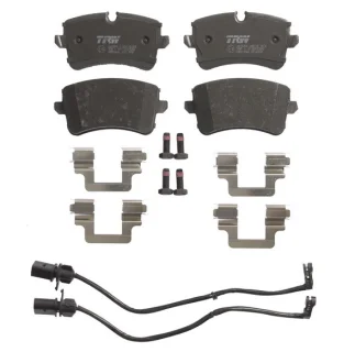 Комплект гальмівних колодок задн, AUDI A6 ALLROAD C7, A6 C7, A7, A8 D4 1.8-6.3 11.09-09.18 TRW GDB1866