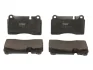 Комплект гальмівних колодок передн, AUDI A3, TT SEAT LEON, LEON SC, LEON ST VW TOUAREG 2.0-4.2D 10.02-08.20 TRW GDB1912 (фото 1)