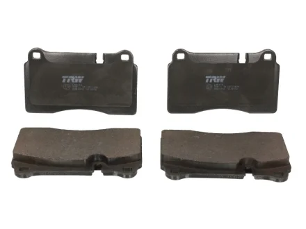 Комплект гальмівних колодок передн, AUDI A3, TT SEAT LEON, LEON SC, LEON ST VW TOUAREG 2.0-4.2D 10.02-08.20 TRW GDB1912