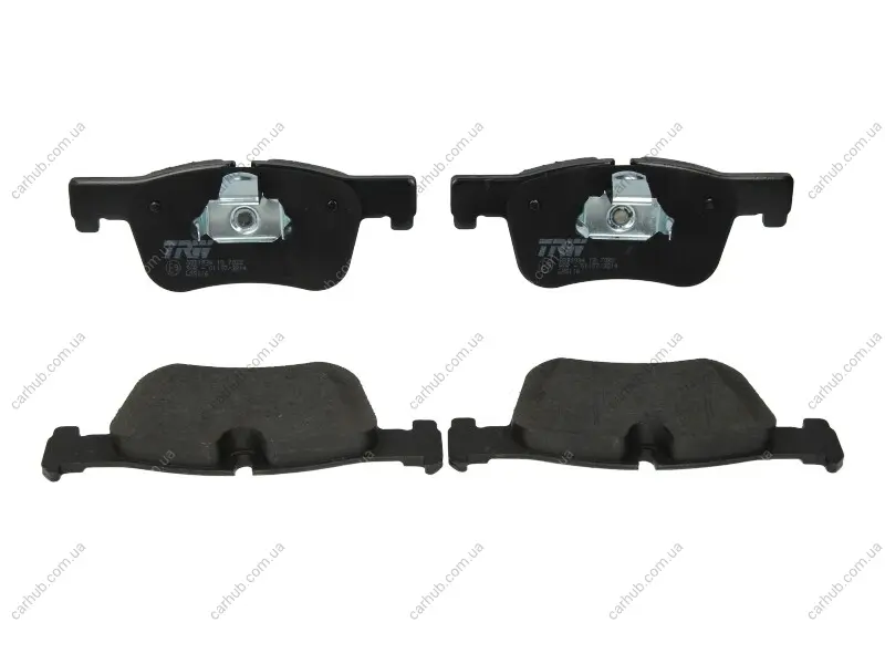 Комплект гальмівних колодок передн, BMW 1 (F20), 1 (F21), 2 (G42, G87), 3 (F30, F80), 3 (F31), 3 (G20, G80, G28), 3 (G21, G81), 3 GRAN TURISMO (F34), 4 (F32, F82), 4 (F33, F83) 1.5-2.0DH 07.11- TRW GDB1934 (фото 1)