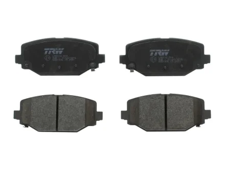 Комплект гальмівних колодок задн, CHRYSLER GRAND VOYAGER V, TOWN & COUNTRY, VOYAGER V DODGE GRAND, JOURNEY FIAT FREEMONT LANCIA VOYAGER 2.0D-3.6LPG 10.07- TRW GDB1936