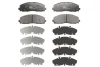 Комплект гальмівних колодок передн, CHRYSLER GRAND VOYAGER V, PACIFICA, TOWN & COUNTRY, VOYAGER V DODGE GRAND, JOURNEY FIAT FREEMONT LANCIA VOYAGER VW ROUTAN 2.0D-3.8 10.07- TRW GDB1944 (фото 1)