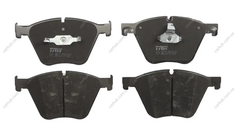 Комплект гальмівних колодок передн, BMW 5 GRAN TURISMO (F07), 7 (F01, F02, F03, F04), X5 (E70), X5 (F15, F85), X6 (E71, E72), X6 (F16, F86) 3.0D-6.0 10.07-07.19 TRW GDB1964 (фото 1)