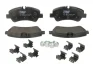 Комплект гальмівних колодок задн, FORD TOURNEO CUSTOM V362, TRANSIT, TRANSIT CUSTOM V362, TRANSIT V363 1.0H-2.2D 10.11- TRW GDB1968 (фото 1)