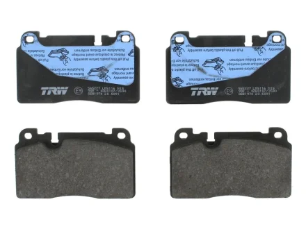 Комплект гальмівних колодок передн, AUDI A6 ALLROAD C7, A6 C7, A7, Q5 PORSCHE MACAN 1.8-3.6 10.08- TRW GDB1974