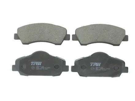 Комплект гальмівних колодок передн, CITROEN C4 CACTUS, C-ELYSEE PEUGEOT 301, 308, 308 II 1.2-2.0D 11.12- TRW GDB1992