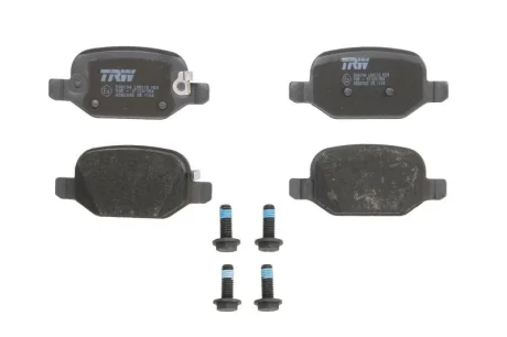 Комплект гальмівних колодок задн, FIAT 500, 500 C, 500L 0.9-1.6D 10.07- TRW GDB2002