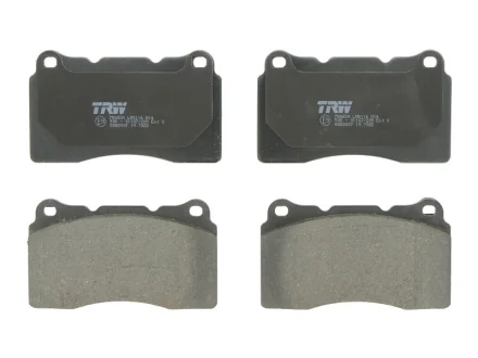 Комплект гальмівних колодок передн, VOLVO S60 I, V70 II ALFA ROMEO GIULIETTA RENAULT MEGANE III TESLA MODEL S, ROADSTER 1.6D-Electric 07.02- TRW GDB2007