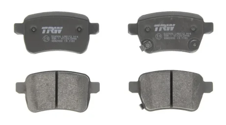 Комплект гальмівних колодок задн, FIAT 500L, TIPO 1.0-1.6D 09.12- TRW GDB2032