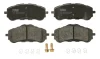 Комплект гальмівних колодок передн, CITROEN BERLINGO OPEL ASTRA L, COMBO PEUGEOT 308, 308 II, 308 III, PARTNER, RIFTER TOYOTA PROACE CITY 1.2-Electric 09.13- TRW GDB2044 (фото 1)