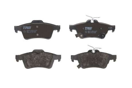 Фото комплект гальмівних колодок задн, CADILLAC CTS FORD FOCUS III, FOCUS IV, KUGA III NISSAN PRIMERA 1.5-3.6 12.01- TRW GDB2178 Комплект гальмівних колодок задн, CADILLAC CTS FORD FOCUS III, FOCUS IV, KUGA III NISSAN PRIMERA 1.5-3.6 12.01- TRW GDB2178