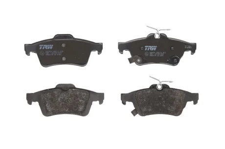 Комплект гальмівних колодок задн, CADILLAC CTS FORD FOCUS III, FOCUS IV, KUGA III NISSAN PRIMERA 1.5-3.6 12.01- TRW GDB2178