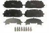 Комплект гальмівних колодок передн, AUDI A4 ALLROAD B9, A4 B9, A5, A6 ALLROAD C8, A6 C8, A7, A8 D5, E-TRON, Q3, Q5, Q7, Q8, Q8 E-TRON BENTLEY BENTAYGA VW TOUAREG 1.4-Electric 01.15- TRW GDB2190 (фото 1)