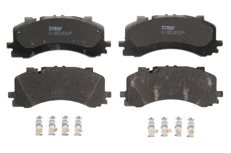 Комплект гальмівних колодок передн, AUDI A6 ALLROAD C8, A6 C8, A7, A8 D5, Q7, Q8 VW TOUAREG 2.0-4.0H 01.15- TRW GDB2235