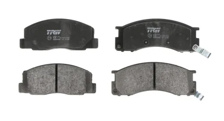 Комплект гальмівних колодок передн, TOYOTA LITEACE, MODEL F, PREVIA I 1.5-2.4 08.88-08.00 TRW GDB3086