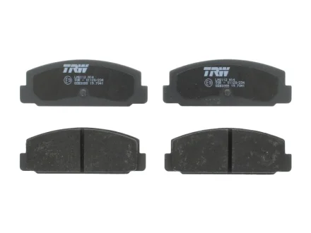 Комплект гальмівних колодок задн, MAZDA 323 C IV, 323 F VI, 323 P V, 323 S V, 323 S VI, 6, 626 III, 626 IV, 626 V, PREMACY, RX-7 I, RX-7 II, RX-7 III 1.1-2.5 01.81-07.13 TRW GDB3088