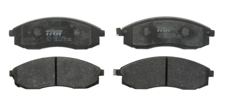 Комплект гальмівних колодок передн, MITSUBISHI L200 NISSAN MAXIMA / MAXIMA QX IV 2.0-3.0 01.95-12.07 TRW GDB3124