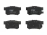 Комплект гальмівних колодок задн, ACURA RL, TSX HONDA ACCORD IV, ACCORD V, ACCORD VI, ACCORD VII, CIVIC IX, CIVIC VI, CIVIC VII, CIVIC VIII, CR-V II, CR-Z, INTEGRA, JAZZ III 1.3H-3.5 01.90- TRW GDB3175 (фото 1)