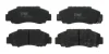 Комплект гальмівних колодок передн, ACURA LEGEND II, NSX HONDA ACCORD IV, ACCORD V, ACCORD VI, CIVIC VI, CR-V I, HR-V, INTEGRA, LEGEND II, LEGEND III, LEGEND IV, NSX I, ODYSSEY 1.6-3.5 01.90- TRW GDB3177 (фото 1)