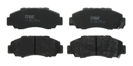 Комплект гальмівних колодок передн, ACURA LEGEND II, NSX HONDA ACCORD IV, ACCORD V, ACCORD VI, CIVIC VI, CR-V I, HR-V, INTEGRA, LEGEND II, LEGEND III, LEGEND IV, NSX I, ODYSSEY 1.6-3.5 01.90- TRW GDB3177