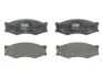 Комплект гальмівних колодок передн, INFINITI M30 LDV CUB NISSAN 300ZX, BLUEBIRD, CABSTAR, CEDRIC, LAUREL, NAVARA, PICK UP, PRAIRIE, SERENA, SILVIA, TERRANO I, VANETTE 1.5-3.0 12.80- TRW GDB318 (фото 1)