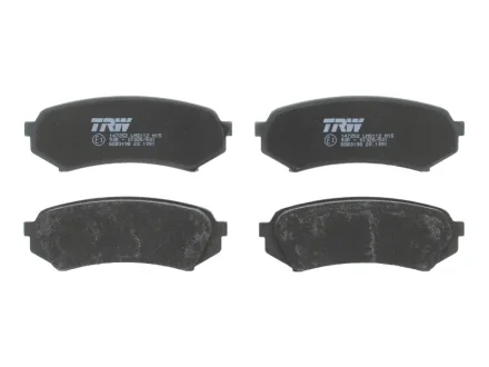 Комплект гальмівних колодок задн, LEXUS LX TOYOTA LAND CRUISER 100 4.2D/4.7 01.98-03.08 TRW GDB3198