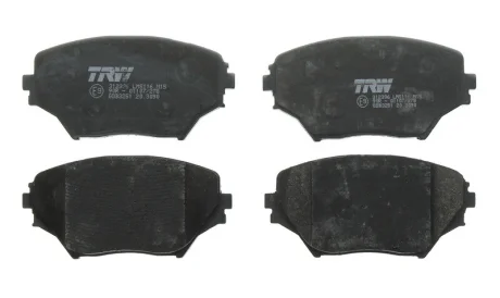 Комплект гальмівних колодок передн, TOYOTA COROLLA, PICNIC, RAV 4 II 1.4-2.4 05.96-11.05 TRW GDB3251