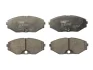 Комплект гальмівних колодок передн, INFINITI J30, Q45 I NISSAN AVENIR, CEFIRO III, MAXIMA / MAXIMA QX IV, MAXIMA / MAXIMA QX V, STAGEA 2.0-4.5 01.89-11.03 TRW GDB3273 (фото 1)