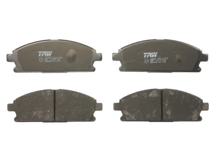 Комплект гальмівних колодок передн, NISSAN PATHFINDER II, QUEST, X-TRAIL I 2.0-3.5 09.97- TRW GDB3293