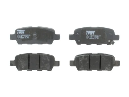 Комплект гальмівних колодок задн, INFINITI EX, FX, G, M, M35, M37, M45, Q50, Q60, Q70, QX50 I NISSAN 350Z, ALTIMA, CUBE, ELGRAND, JUKE, LEAF, MAXIMA, MAXIMA / MAXIMA QX V 1.5D-Electric 06.01- TRW GDB3294