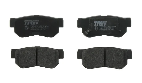 Комплект гальмівних колодок задн, HYUNDAI GETZ, MATRIX, SANTA FÉ I SSANGYONG KYRON 1.4-2.7D 08.00- TRW GDB3298
