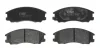 Комплект гальмівних колодок передн, HYUNDAI TERRACAN LEXUS IS II 2.5D/2.9D/3.5 11.01-03.13 TRW GDB3299 (фото 1)