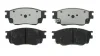 Комплект гальмівних колодок передн, MAZDA 323 F VI, 323 S VI, 6, 626 V, PREMACY 1.4-2.0D 05.97-08.07 TRW GDB3309 (фото 1)