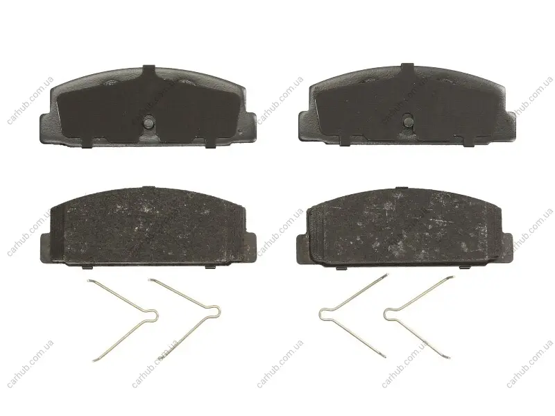 Комплект гальмівних колодок задн (з комплектуючими), MAZDA 323 F V, 323 F VI, 323 S VI, 6, 626 V, PREMACY 1.3-2.5 08.94-07.13 TRW GDB3311 (фото 1)