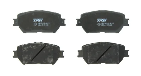 Комплект гальмівних колодок передн, LEXUS GS, IS II TOYOTA CAMRY, LAND CRUISER PRADO, MARK X I 2.0-4.0 08.01-03.13 TRW GDB3314