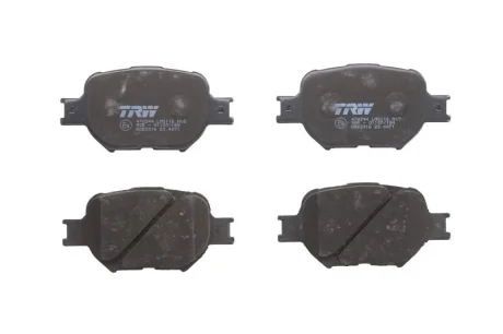Комплект гальмівних колодок передн, TOYOTA ALLION I, BREVIS, CALDINA, CELICA, COROLLA, COROLLA VERSO, MARK II IX, MARK X II, OPA, PREMIO 1.8-3.0 08.99- TRW GDB3316