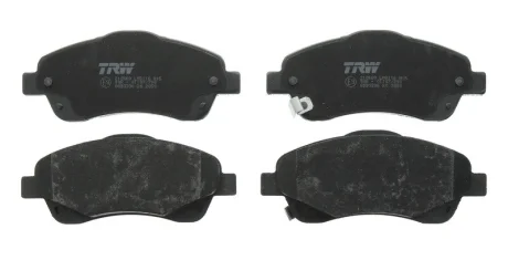 Комплект гальмівних колодок передн, LOTUS EXIGE TOYOTA AVENSIS, COROLLA VERSO 1.6-2.4 10.00-03.09 TRW GDB3336