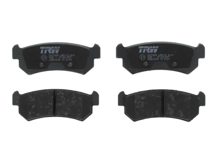 Комплект гальмівних колодок задн, CHEVROLET AVEO / KALOS, LACETTI, NUBIRA, REZZO DAEWOO LACETTI, NUBIRA, TACUMA / REZZO 1.4-2.0D 09.00- TRW GDB3348