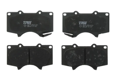Комплект гальмівних колодок передн, LEXUS GX MITSUBISHI PAJERO IV TOYOTA 4 RUNNER IV, 4 RUNNER V, FJ CRUISER, FORTUNER, HILUX VII, HILUX VIII, LAND CRUISER, LAND CRUISER 90 2.4D-4.7 03.96- TRW GDB3364