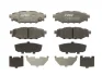 Комплект гальмівних колодок задн, SUBARU BRZ, FORESTER, IMPREZA, LEGACY IV, LEGACY V, OUTBACK, XV TOYOTA GT 86 1.5-3.6 11.01- TRW GDB3373 (фото 1)