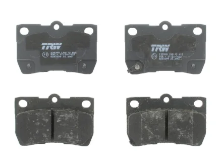 Комплект гальмівних колодок задн, LEXUS GS, IS C, IS II, IS III TOYOTA CROWN, MARK X I, MARK X II 2.2D-4.6 09.03- TRW GDB3399