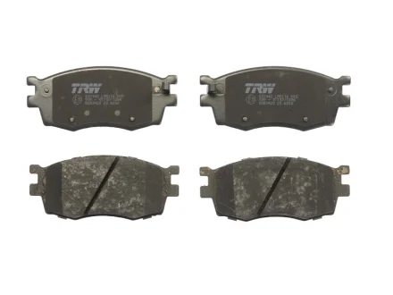 Комплект гальмівних колодок передн, HYUNDAI ACCENT III, I20 I KIA RIO II 1.2-1.6 03.05-08.14 TRW GDB3420